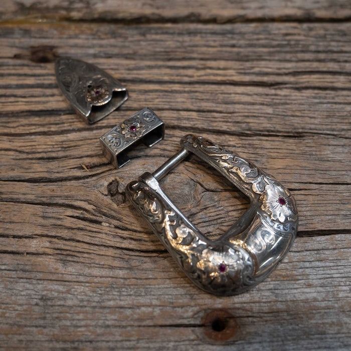 N. Porter Vintage 3 Piece Buckle Set ACCESSORIES - Additional Accessories - Buckles N. Porter