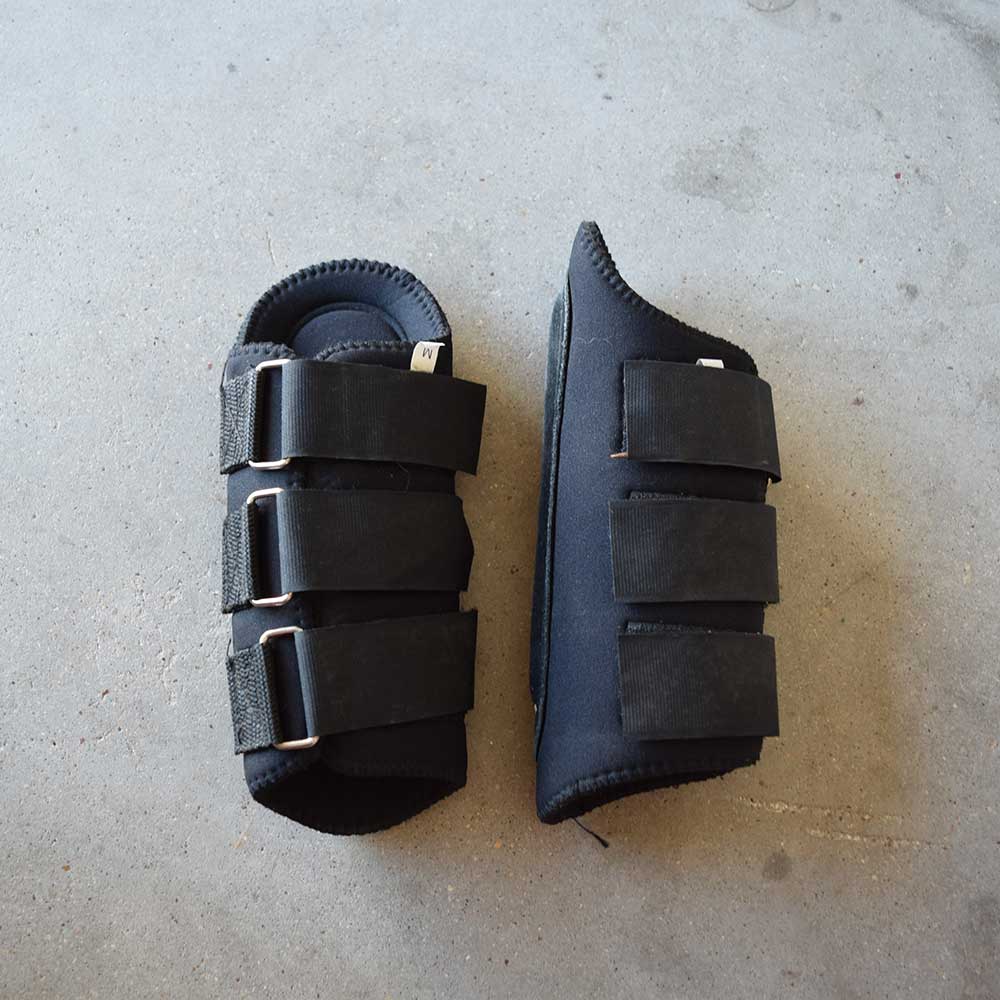 NEW Medium Black Splint Boots Sale Barn Teskey's   