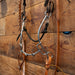 L&S Sliding Gag Twisted Dog Bone Bridle Rig Tack - Rigs L&S