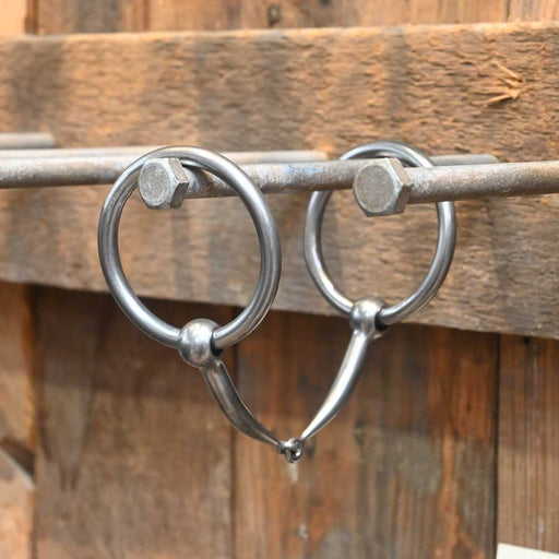 Graeme Quisenberry - QBerry Tapered Mullen Ring Snaffle GQ022 Tack - Bits Graeme Quisenberry