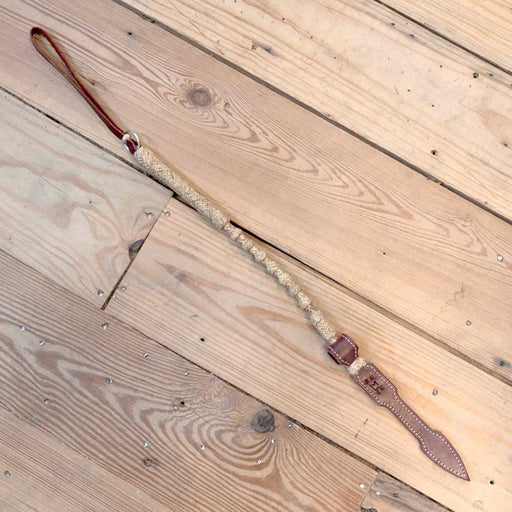 Handmade 23.5" Quirt with Popper Tack - Whips, Crops & Quirts SHOPMADE
