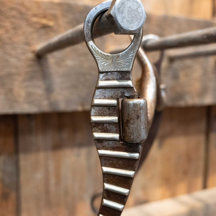 Guillory Mounted #2277 Solid Port Bit w/Roller 1846