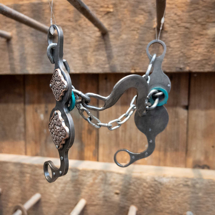 Petska Washer Port Bit w/Square Conchos