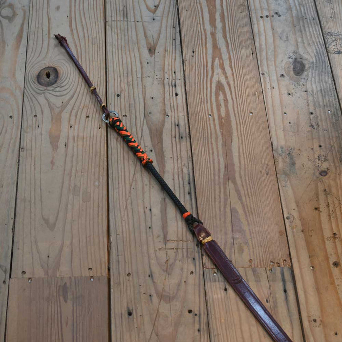 Handmade 25 1/2" Nate Carter Hand Quirt Tack - Whips, Crops & Quirts NATE CARTER