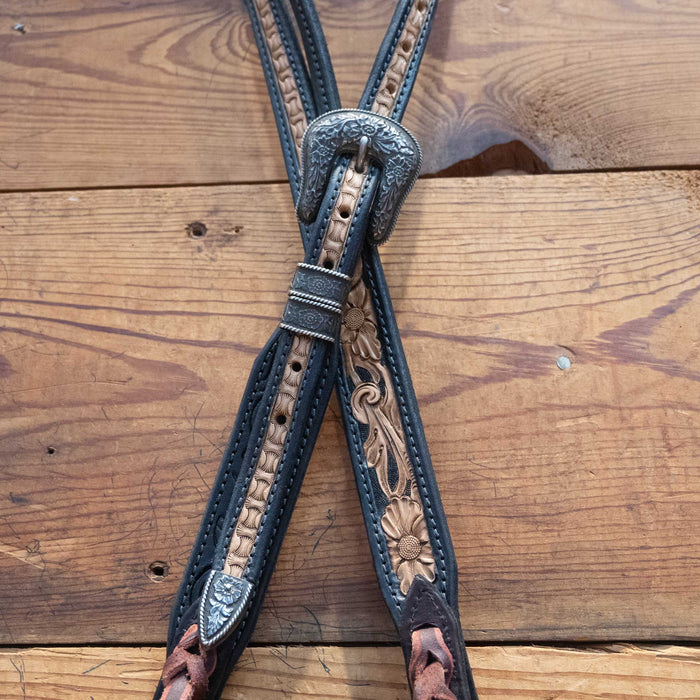 Randall Top Shelf Leather Split Ear w/Antique Silver Buckle