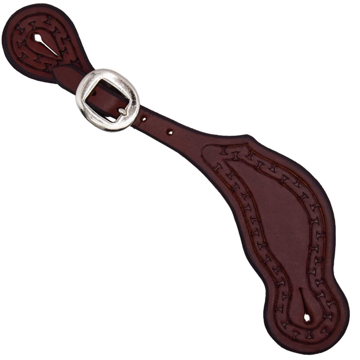 Teskey's Spur Straps w/Running W
