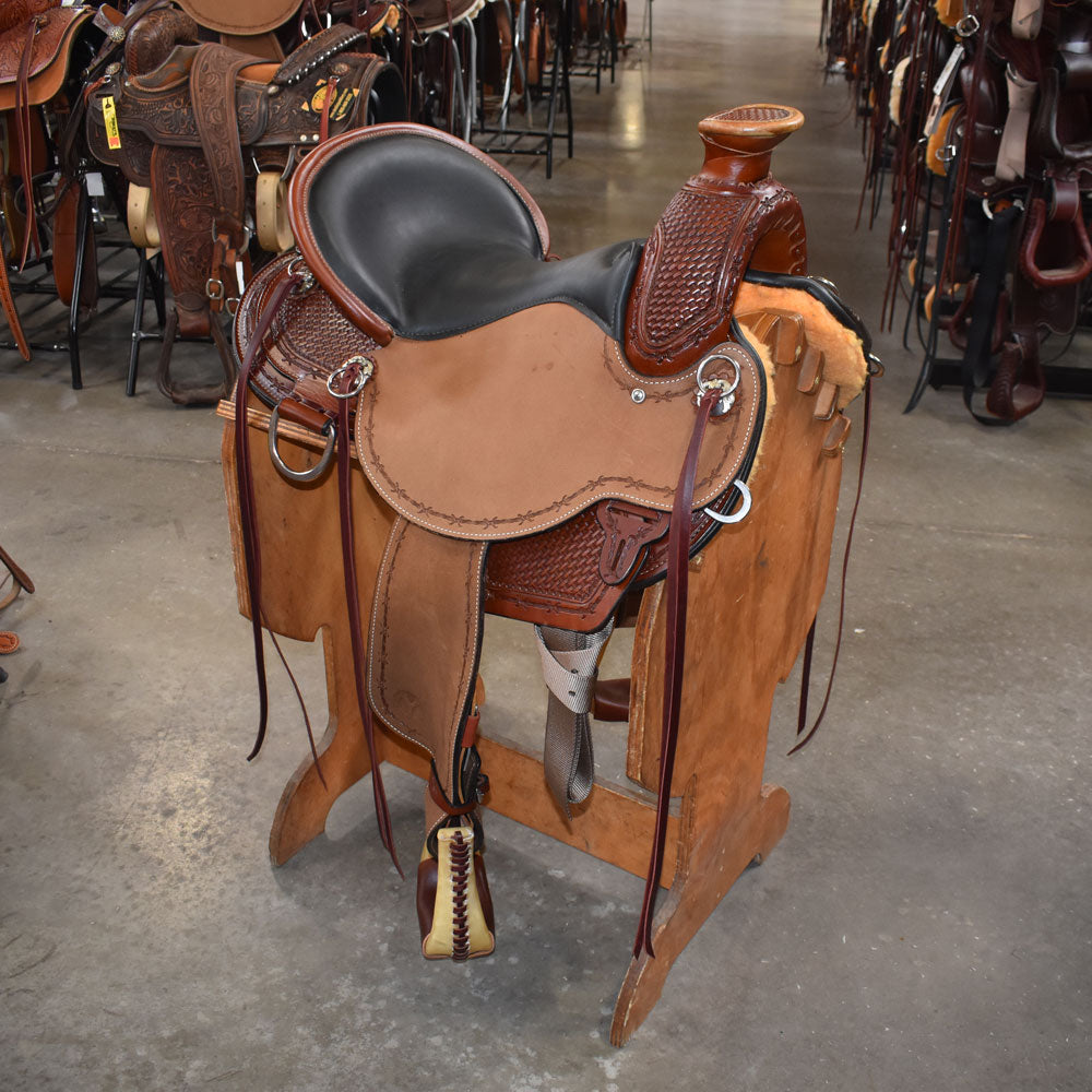 16" CIRCLE Y OAKWOOD FLEX 2 TRAIL SADDLE Teskeys