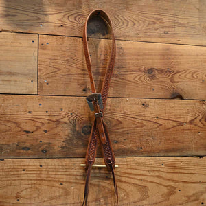 Handmade by KING Split ear Headstall with a Teskeys Buckle AAHT055 Tack - Headstalls KING