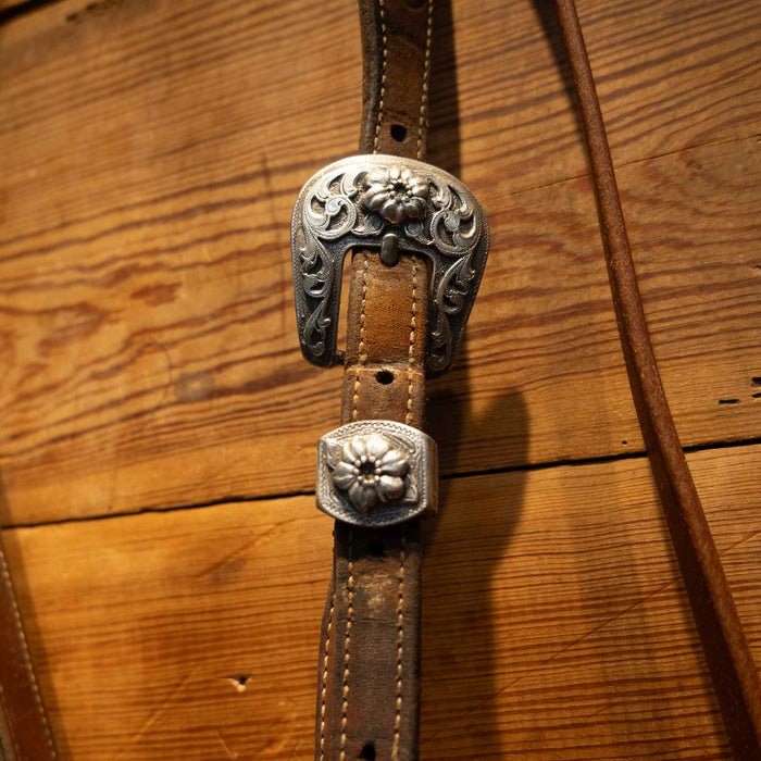 Silva Silver Mounted 3-Piece Bridle Rig