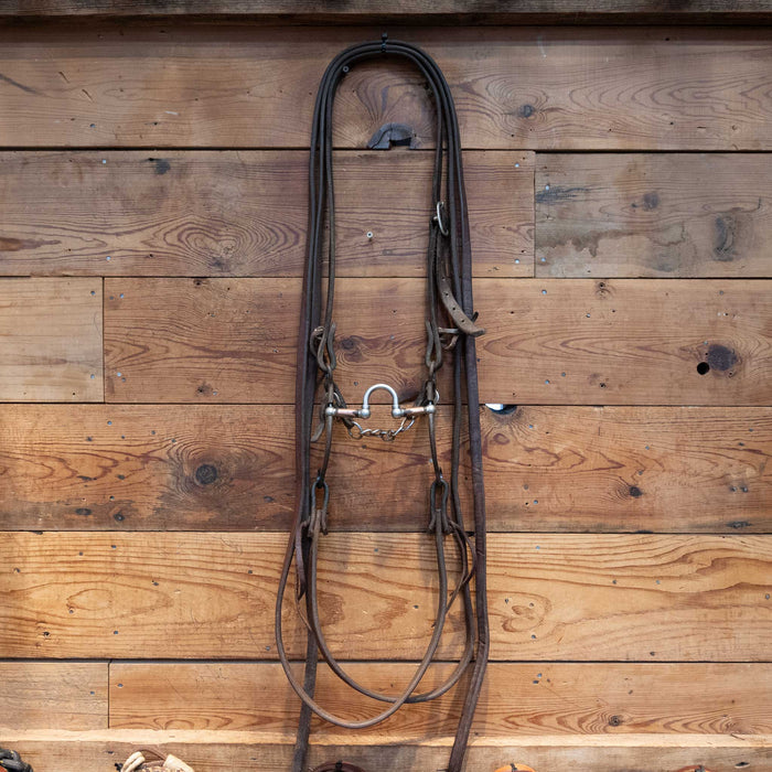 Kerry Kelley 65 20 Correction Bridle Rig w/ Split Ear Headstall