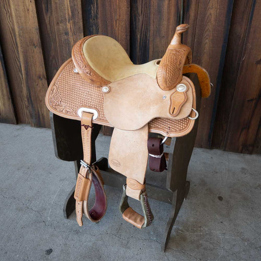 13" TESKEY'S COMPETITION SERIES BARREL SADDLE Saddles - New Teskey's Saddlery