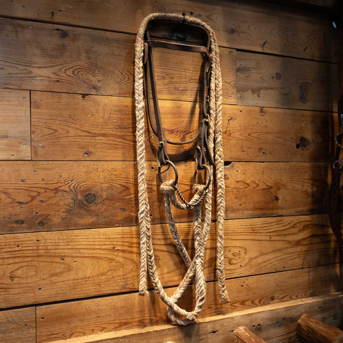 O-Ring Twisted Wire Snaffle Bridle Rig Tack - Rigs MISC