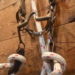 Bridle Rig - Dutton Port Bit with Ship Rope Reins- RIG538 Tack - Rigs MISC   