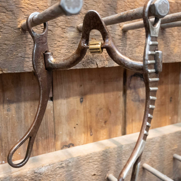 Guillory Mounted #2277 Solid Port Bit w/Roller 1846