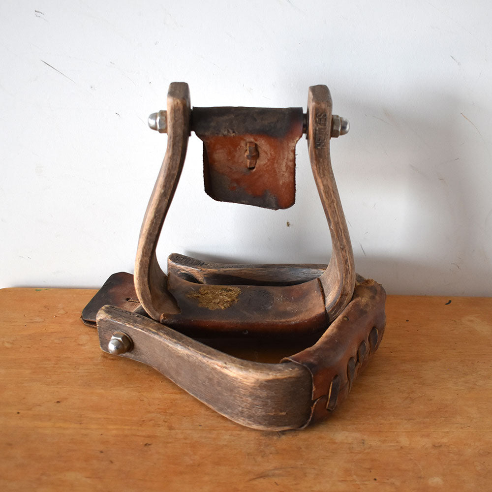 Used Nettles Wooden Stirrups Sale Barn Nettles