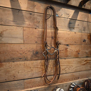 Bridle Rig - Michael Gillespie Shanked Snaffle Bit RIG770 Tack - Rigs Michael Gillespie   