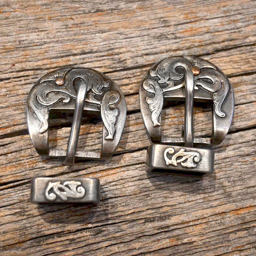 Kerry Kelley 1/2" Headstall Buckle Set Tack - Conchos & Hardware Kerry Kelley