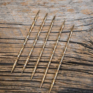 Handmade Toothpicks by Luke Spraberry _CA899 Collectibles Luke Spraberry Brass