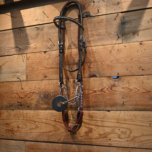 Bridle Rig - Pro Choice Twisted with Bit Gards Gag RIG1037 Tack - Rigs Professional's Choice