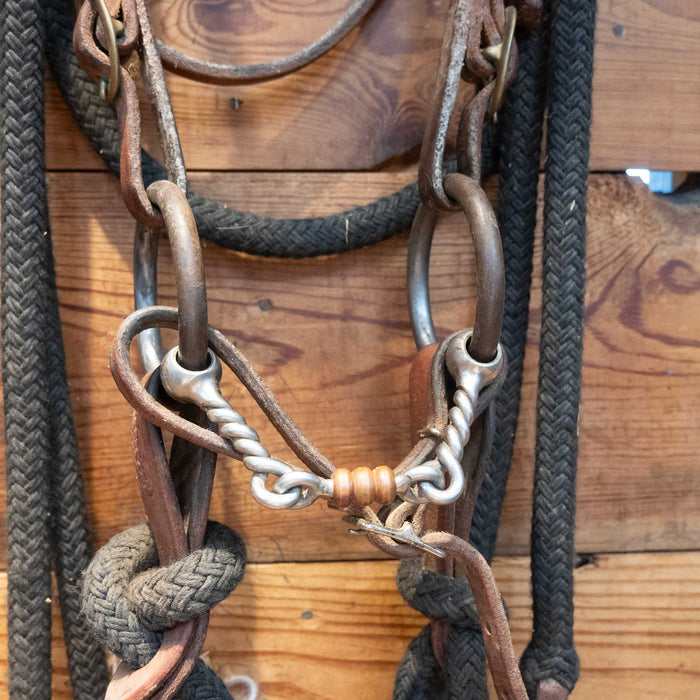 O-Ring Twisted Wire Dogbone Bit Bridle Rig