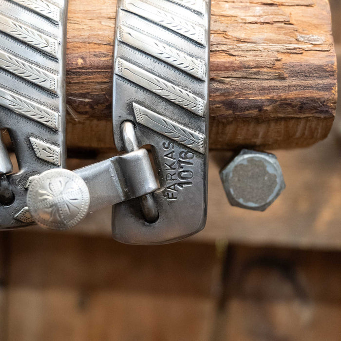 Farkas Silver Mounted 6pt Spurs