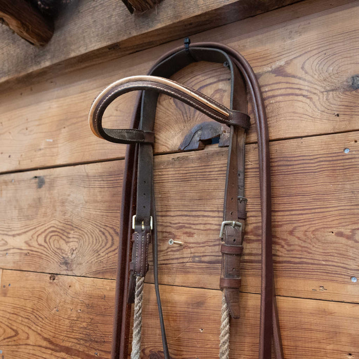 Roy Snaffle Draw Gag Bridle Rig