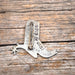Vintage Two-Tone Cowboy Boot Pin WOMEN - Accessories - Jewelry - Pins & Pendants Teskey's