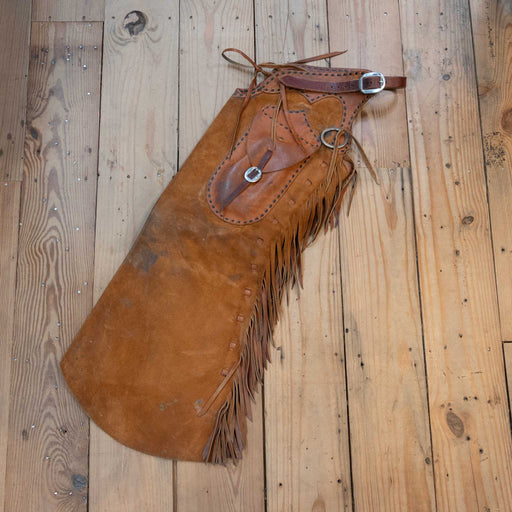 Used JD Henry Roughout Stepthrough Chaps Tack - Chaps & Chinks JD Henry