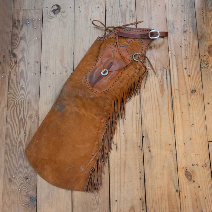 Used JD Henry Roughout Stepthrough Chaps Tack - Chaps & Chinks JD Henry