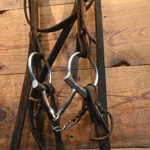 Bridle Rig - D-Ring with Split Reins  SBR381 Sale Barn MISC   