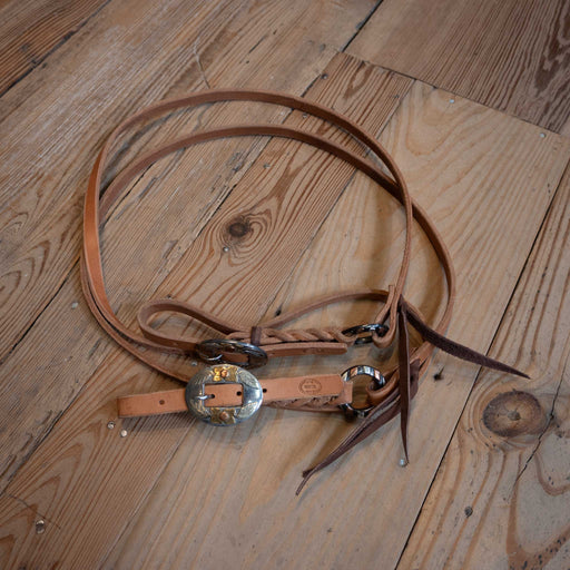 Joe Hipp 8' Roping Reins w/ Teskey's Hardware Tack - Reins Joe Hipp
