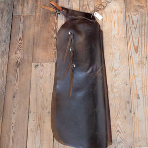 Brown Leather Chaps CHAP386 Tack - Chaps & Chinks MISC   