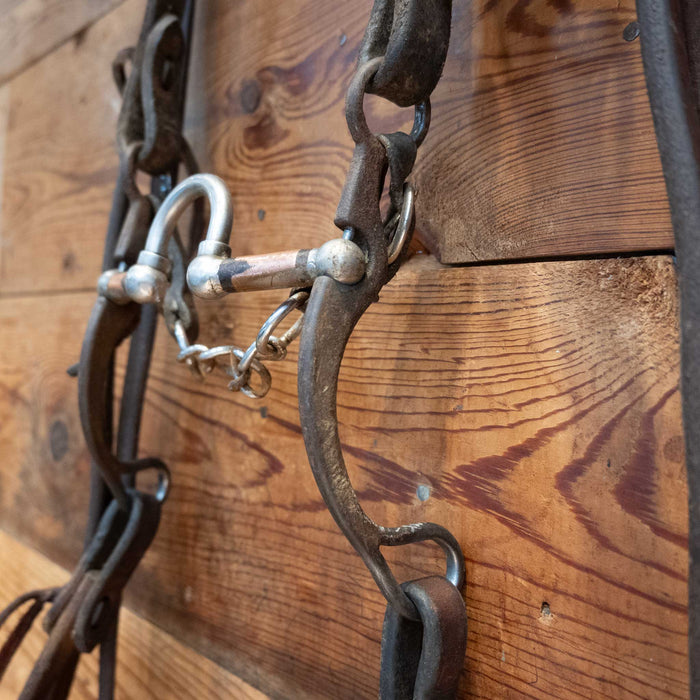 Kerry Kelley 65 20 Correction Bridle Rig w/ Split Ear Headstall