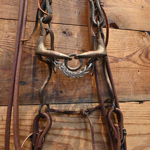 Bridle Rig - Dutton Copper Wrapped Life Saver Bit RIG705