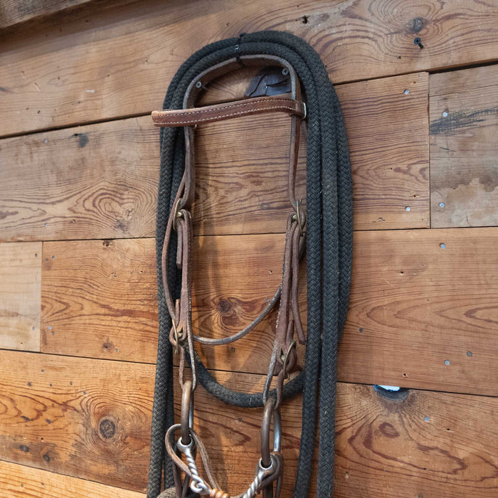 O-Ring Twisted Wire Dogbone Bit Bridle Rig