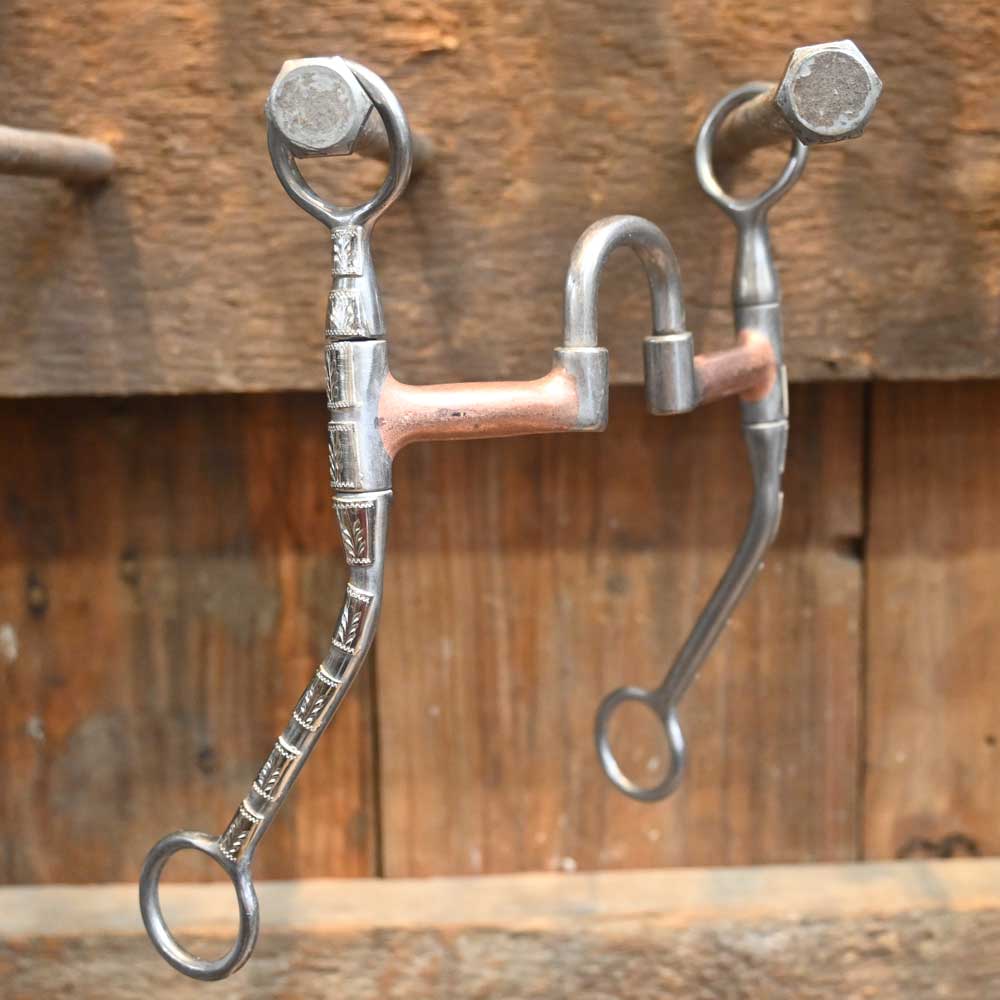 Josh Ownbey Cowboy Line - Silver Mounted - HEAVY ROD - Correction Bit JO198 Tack - Bits Josh Ownbey Cowboy Line