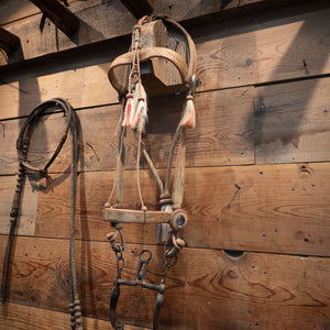 Vintage Deer Lodge Bridel Rig - Prison Made