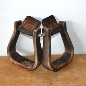 Used Nettles Wooden Stirrups Sale Barn Nettles