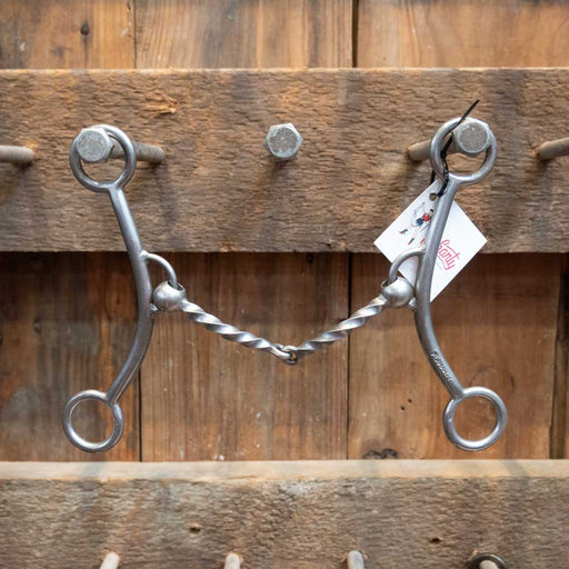 Flaharty Reg' Fat Betty Square Twist Snaffle Tack - Bits Flaharty