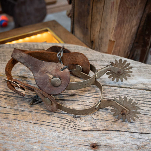 Vintage Steel Western Spurs Tack - Rigs MISC