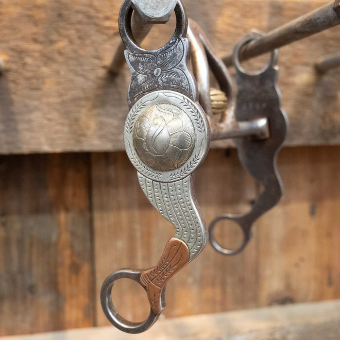 Hawkey #2230 Silver  & Copper Mounted Gal Leg