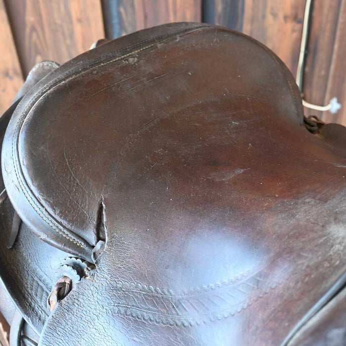 VINTAGE HEREFORD SADDLE Saddles - New Teskey's Saddlery
