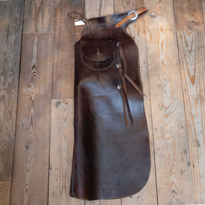 Brown Leather Chaps CHAP386 Tack - Chaps & Chinks MISC   