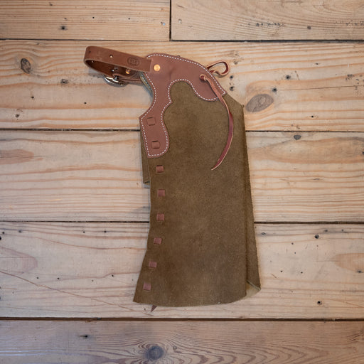 Kid's Brown Roughout Chaps Tack - Chaps & Chinks WLC