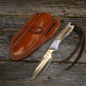 Justin Wiley Handmade Knife with Leather Sheath WK016 Knives - Knife Accessories JUSTIN WILEY   