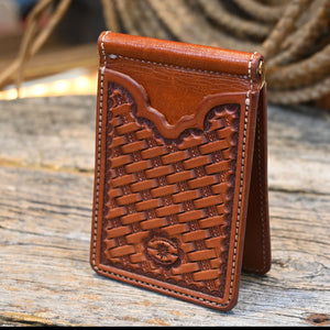 Handmade Leather Wallet by Kings Saddlery AAHT067 Tack - Misc King's Saddlery