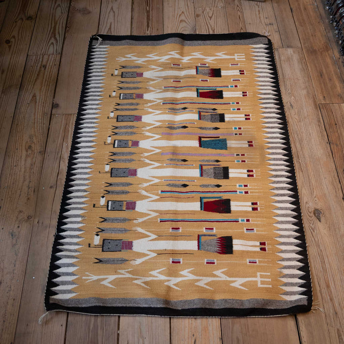Authentic Navajo YEI Rug - Wall Hanging