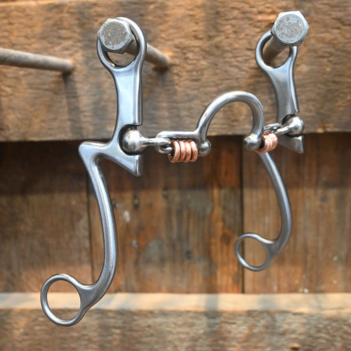 Kerry Kelley 7 Ported Chain w/Copper Rings Tack - Bits Kerry Kelley