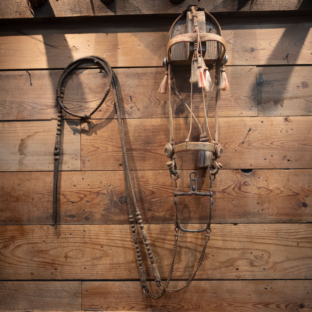 Vintage Deer Lodge Bridel Rig - Prison Made