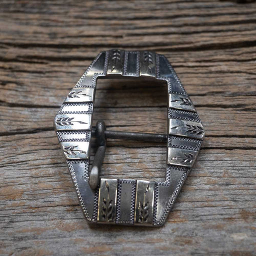Luke Spraberry 1" Silver Mounted Headstall Buckle Tack - Conchos & Hardware Luke Spraberry